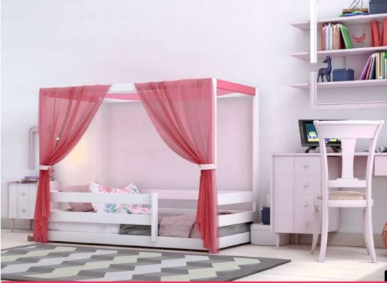 Детская кроватка Lodge 2 c УФ вставкой